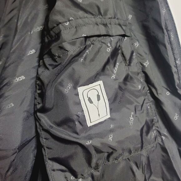 Adidas men quilted black jacket 2XL - Picture 12 of 13